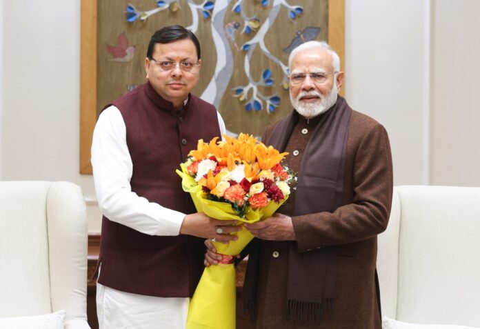 CM DHAMI MET PM MODI