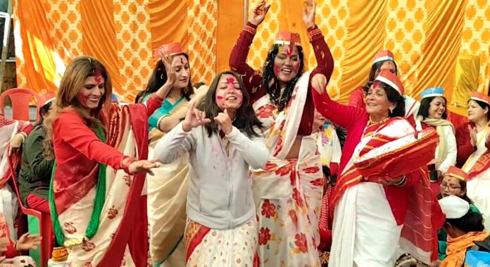 Holi celebrations